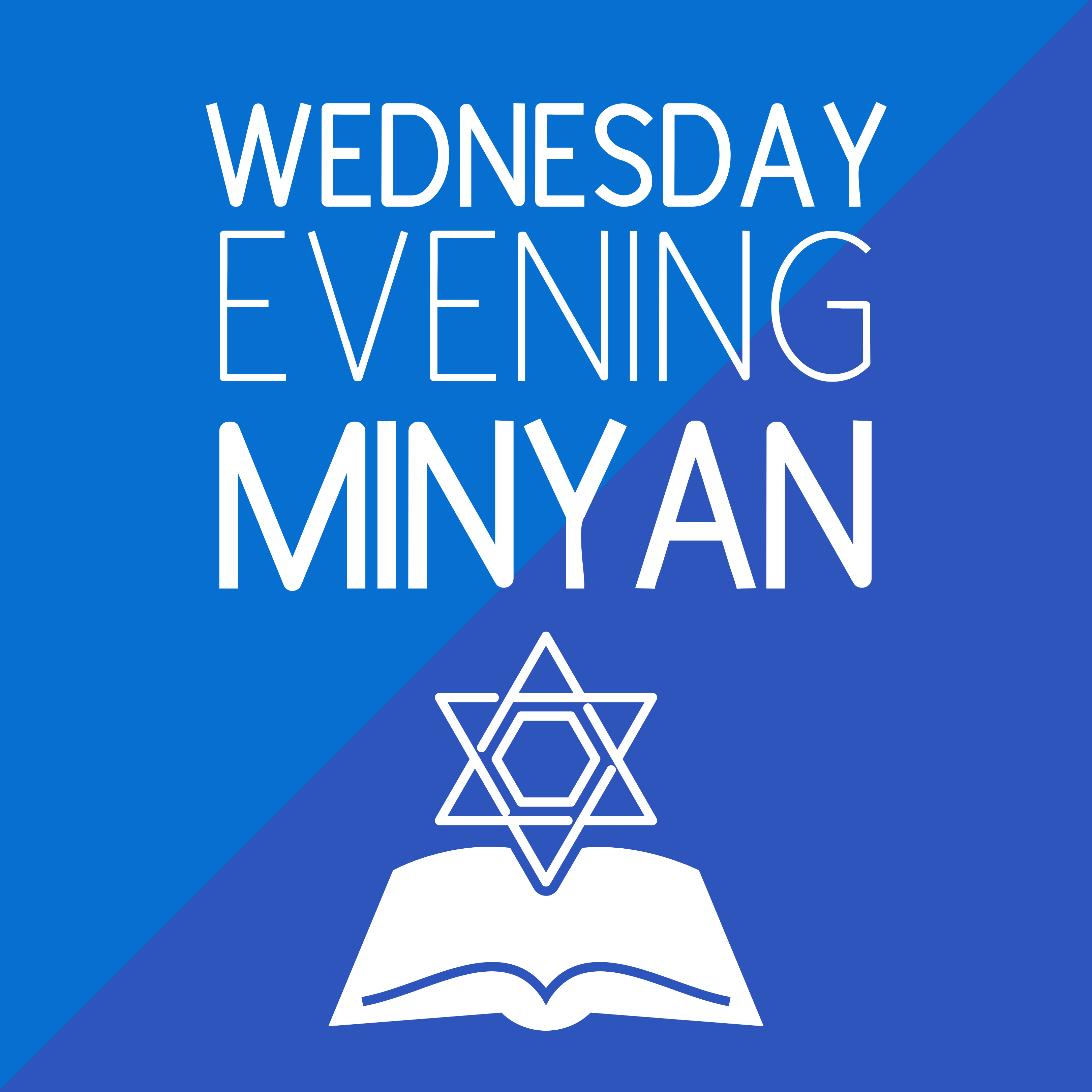 Wednesday Evening Minyan