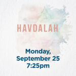 Havdalah Concluding Services