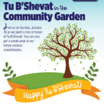Tu B'Shevat in the Community Garden