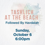 Taschlich at the Beach
