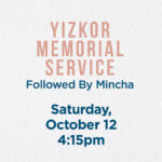 Yizkor Services
