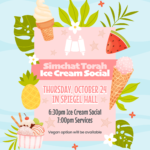Simchat Torah Ice Cream Social and Services