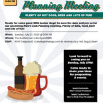 Men's Club Planning Meeting