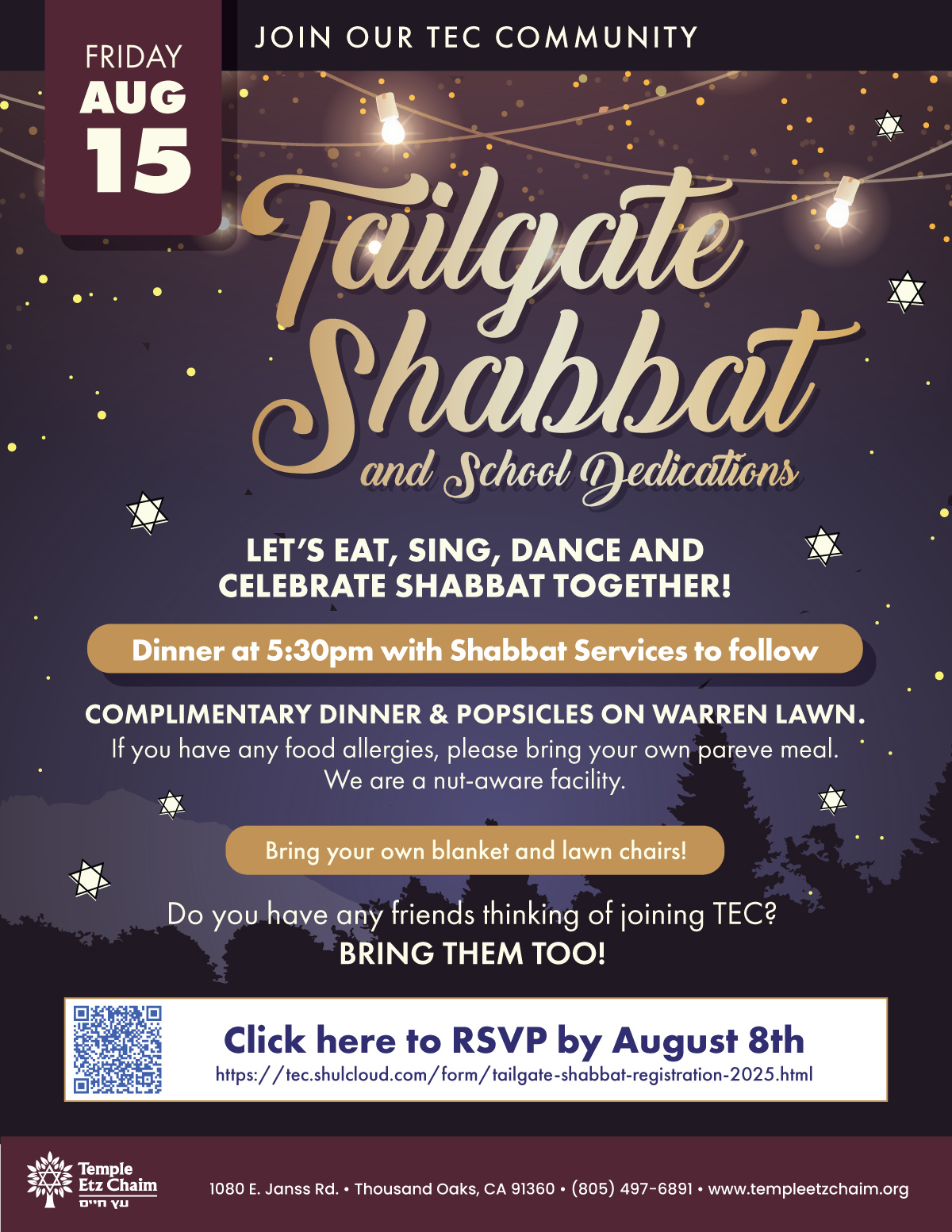 Tailgate Shabbat