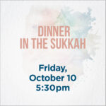 Dinner in the Sukkah