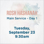 Rosh Hashanah Day 1