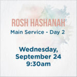 Rosh Hashanah Day 2