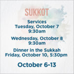 Sukkot Services
