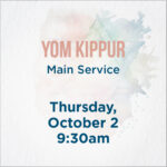 Yom Kippur Morning Services